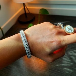 Diamond encrusted bracelet